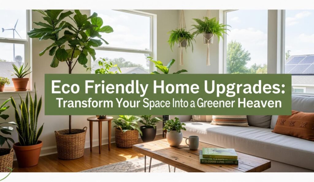 eco friendly home upgrades 