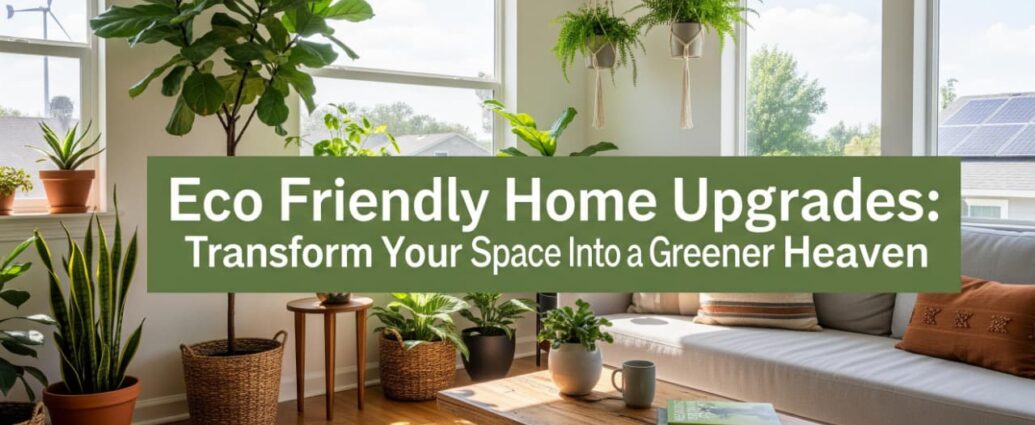 eco friendly home upgrades