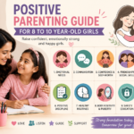 Positive Parenting Guide for Girls Age 8 to 10