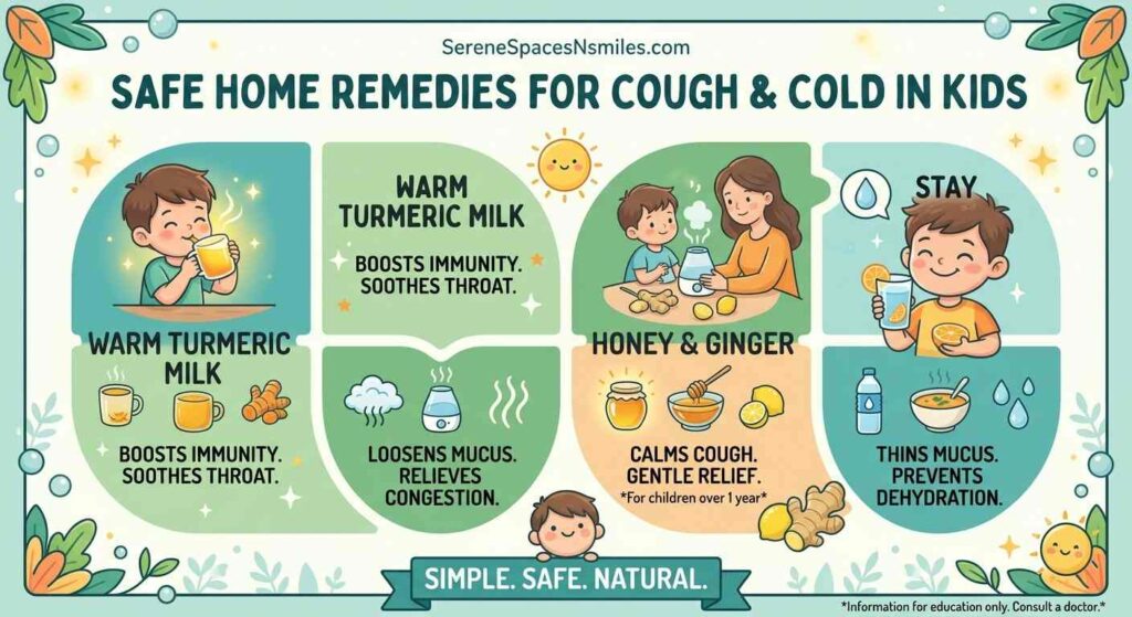 cough and cold in kids boost immunity