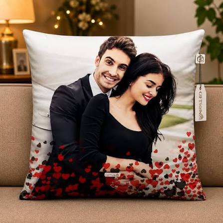 personalized photo cushion