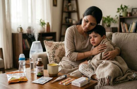 persistent cough and cold in kids